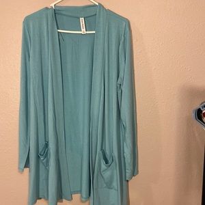 Zanana Premium Blue Cardigan- Size XL